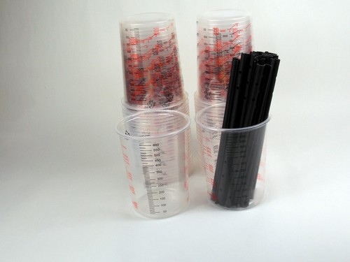 Lackharz mischbecher 25 - x,